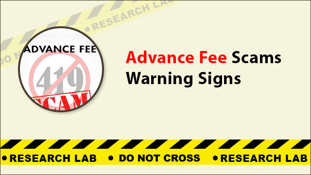 Advance Fee Scams Warning Signs - Be Protected from Cyber Fraud