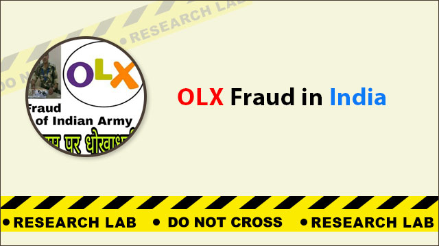 OLX India - Fraudsters may try to gain your trust and ask
