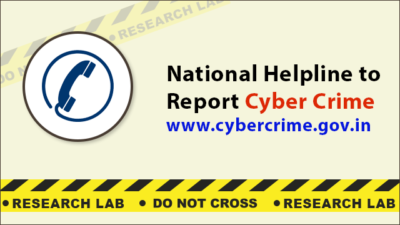national helpline to report cybercrime anuraag singh