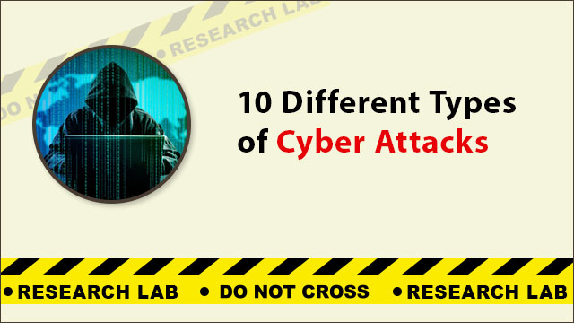 10 Different Types of Cyber Attacks – A Quick Look into It