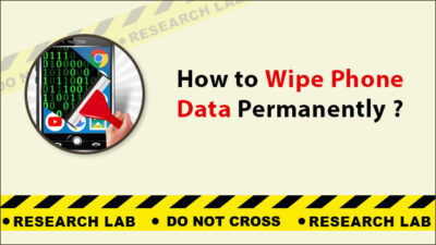 Wipe Phone Data Permanently