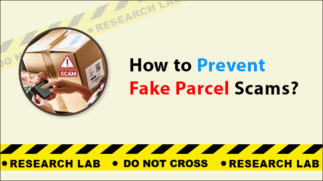 Fake parcel scam