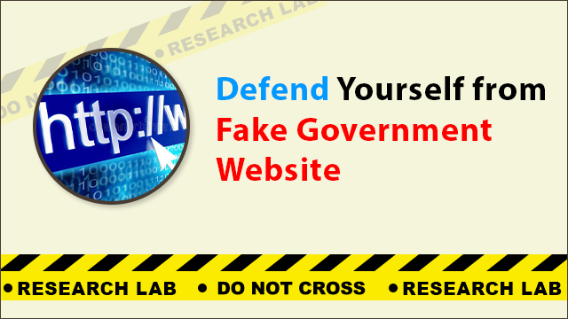 Fake Government Websites – Most Common Way of Conning People