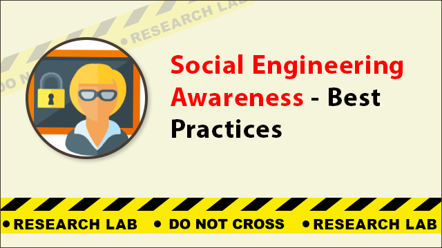 Social engineering awareness